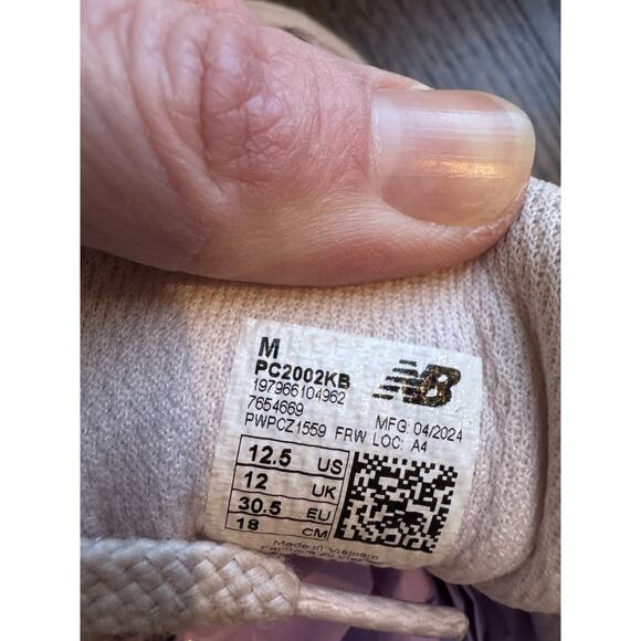 New Balance Kids' 2002R Casual Shoes Pink Granite/Mid Century Pink Sz 12c - Picture 12 of 12